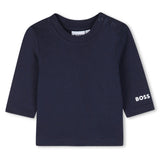 Blue Logo Baby Overall Set