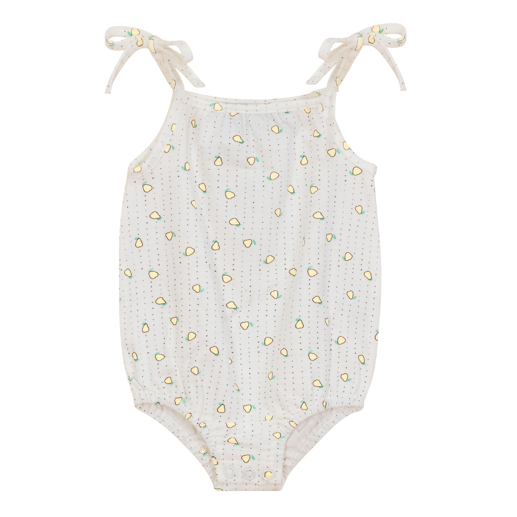 Strawberry and Pear Printed Romper