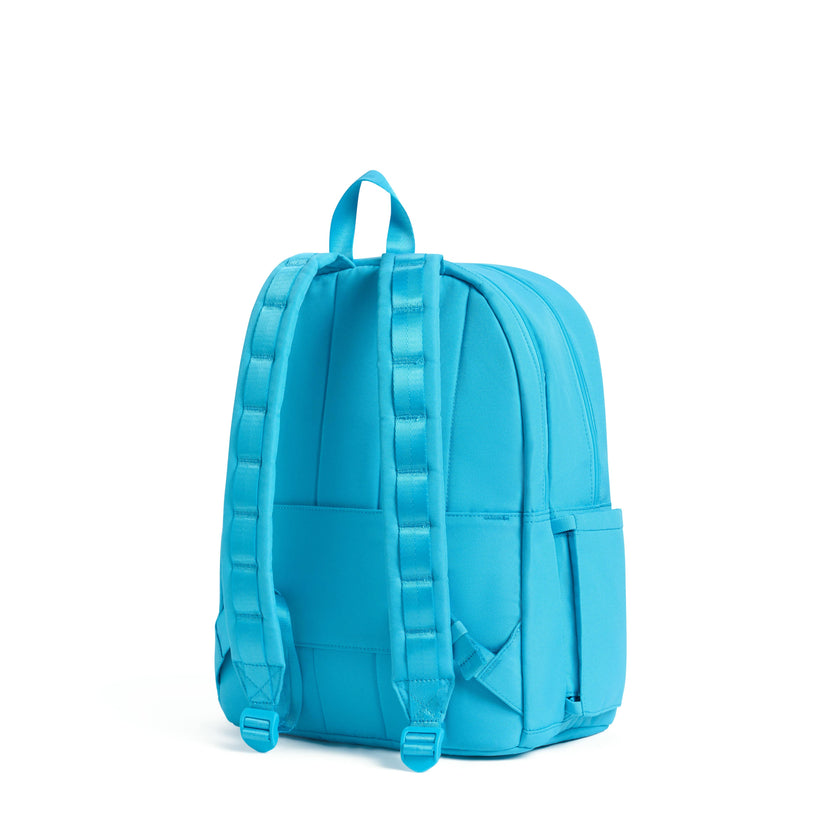 Kane Double Pocket Backpack, Bright Blue