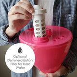 Ultrasonic Cool Mist Drop Shape Humidifier