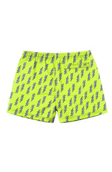 Dylan Boys Lightning Bolt Print Board Shorts