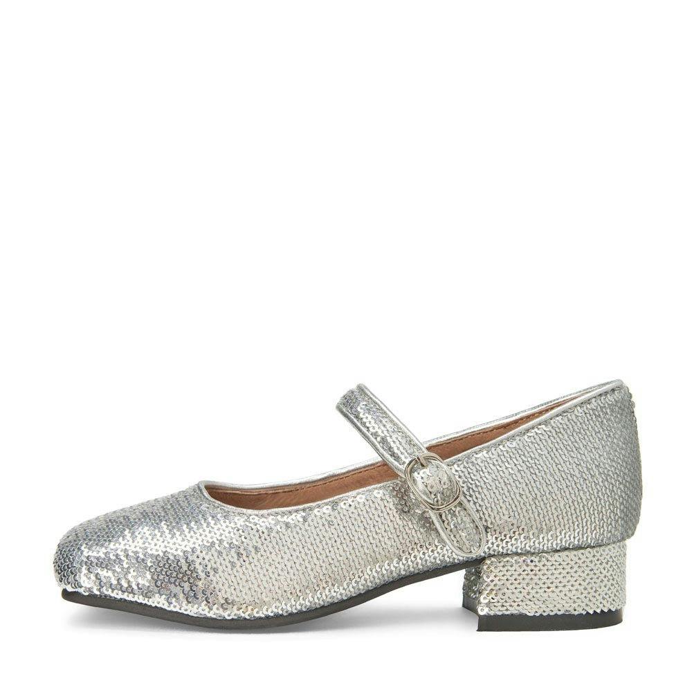 Agnese Heeled Sequins Mary Jane Shoes