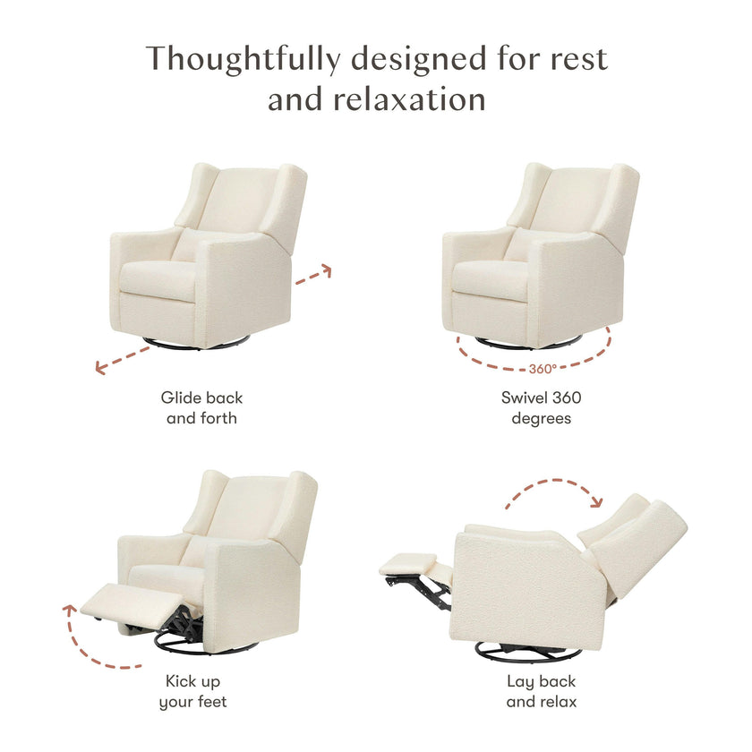 Babyletto Kiwi Recliner and Swivel Glider
