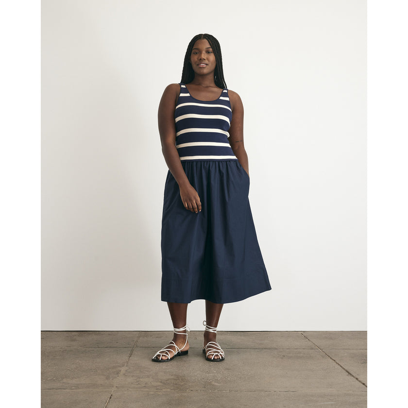 Amber Dress, Navy