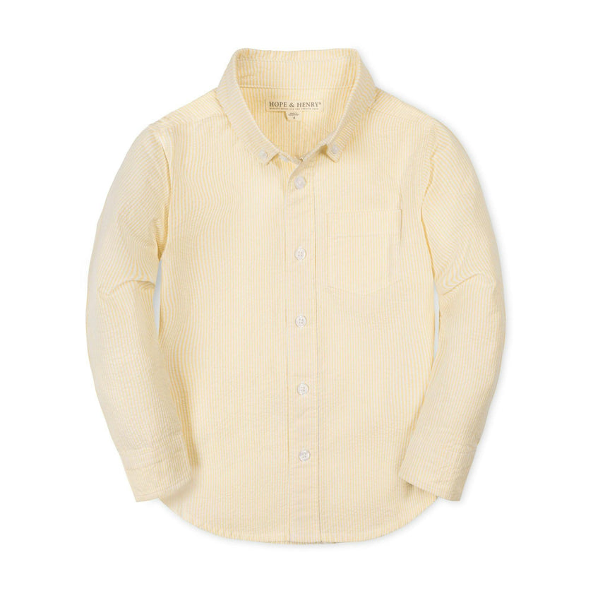 Organic Seersucker Shirt