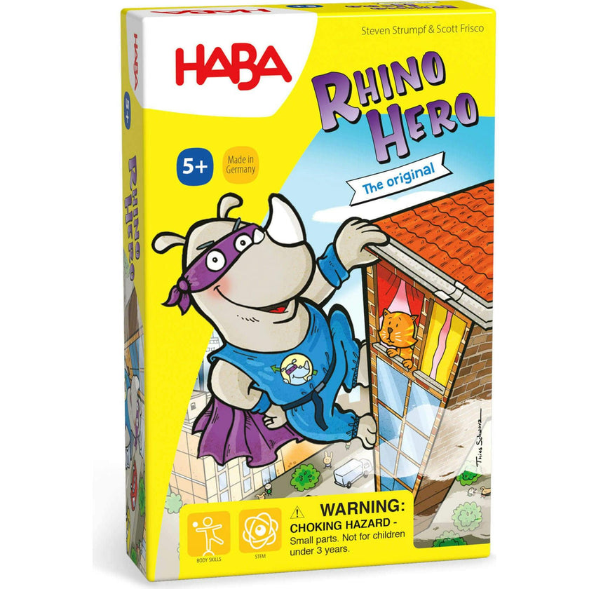 Hero Stacking Card Game