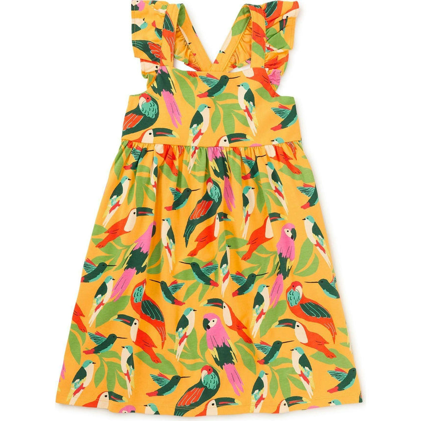 Ruffle Strap Dress, Multi