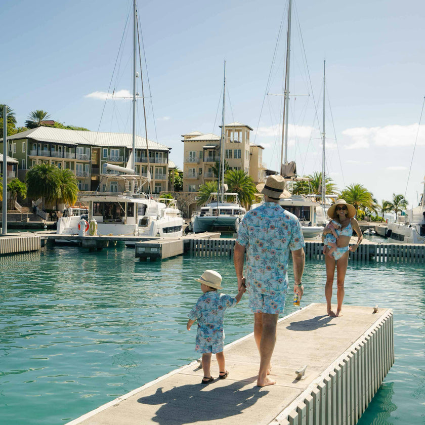 The BVIs - Boys Hawaiian Shirt