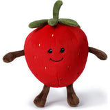 McHugs Sweet Strawberry Fruit 7" — Soft Weighted Cuddle Stuffed Animal