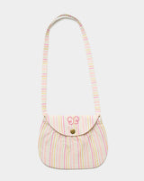 Hudson Purse - Pink Stripes