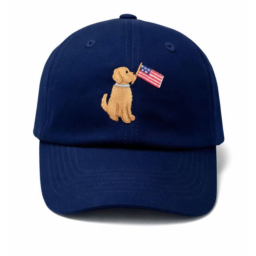 American Dog Baseball Hat