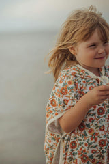 Bathing Towel Poncho | Organic Cotton - In Bloom