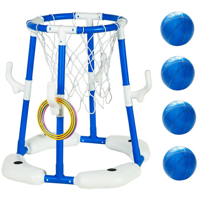 EPH: 2-In-1 Pool Basketball Hoop - Blue