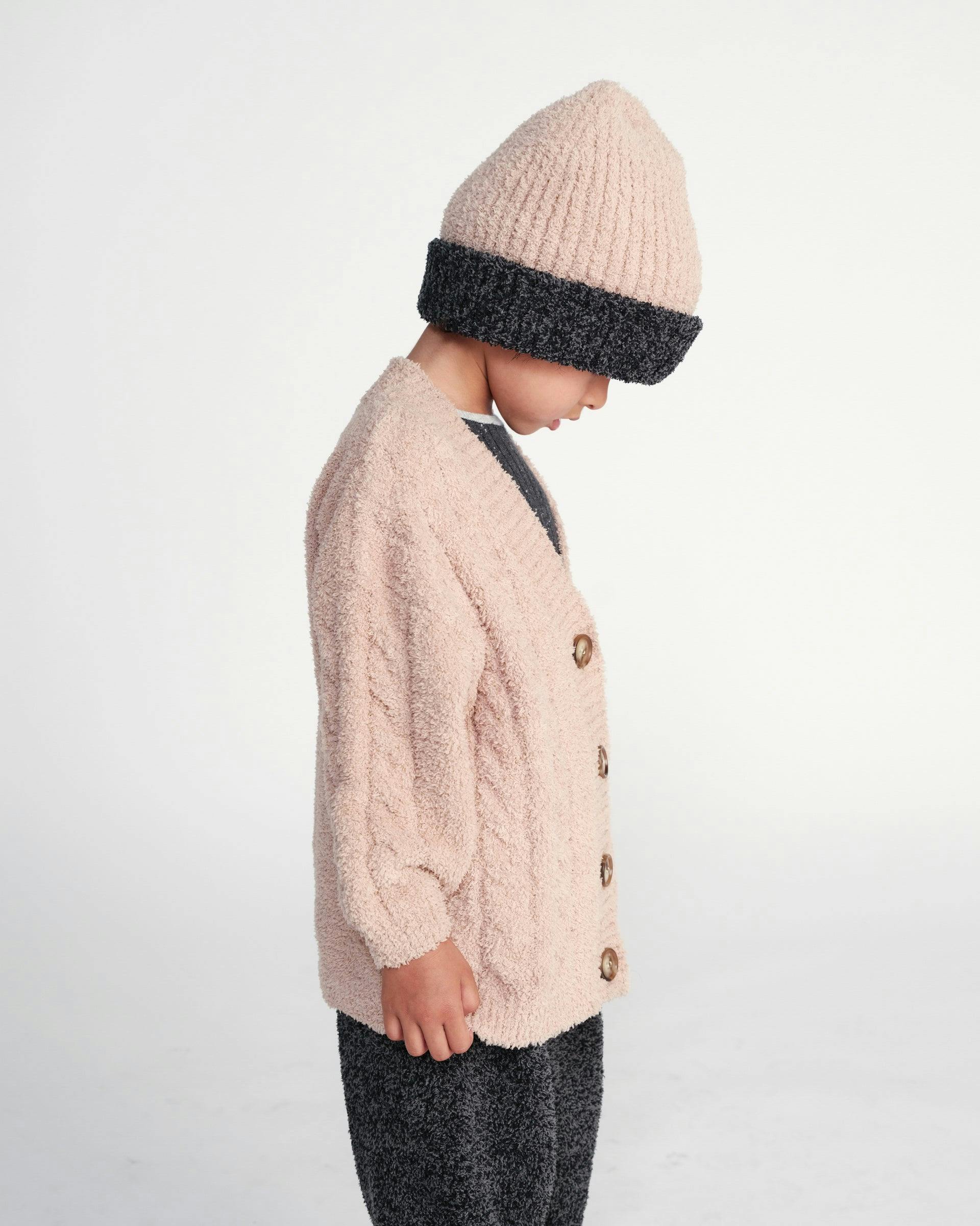 Cable Cardigan - Fuzzy