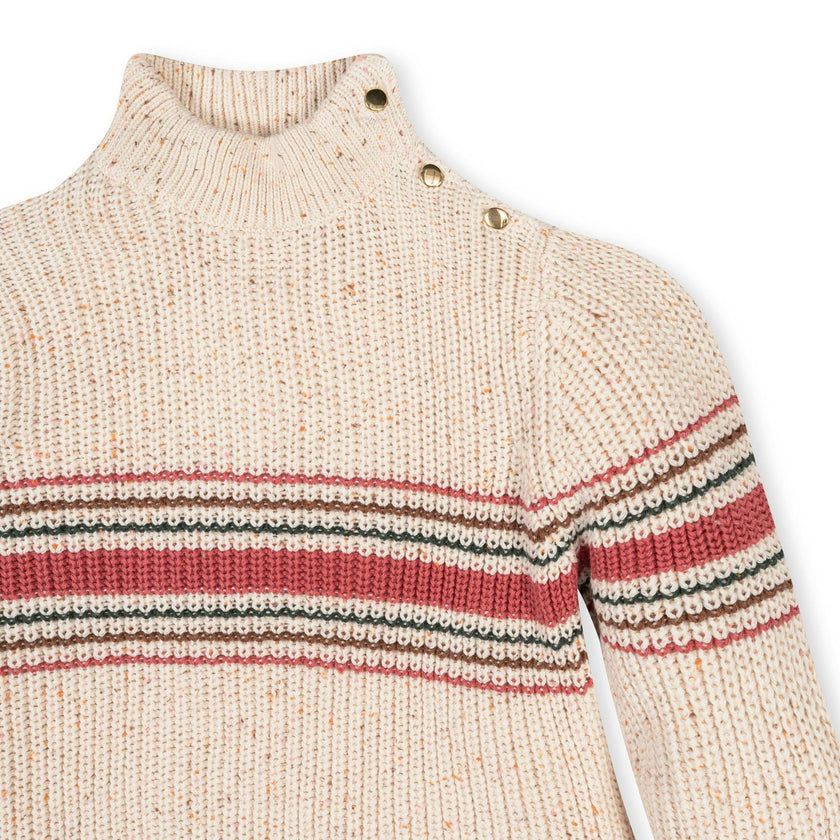 Organic Mock Neck Sweater