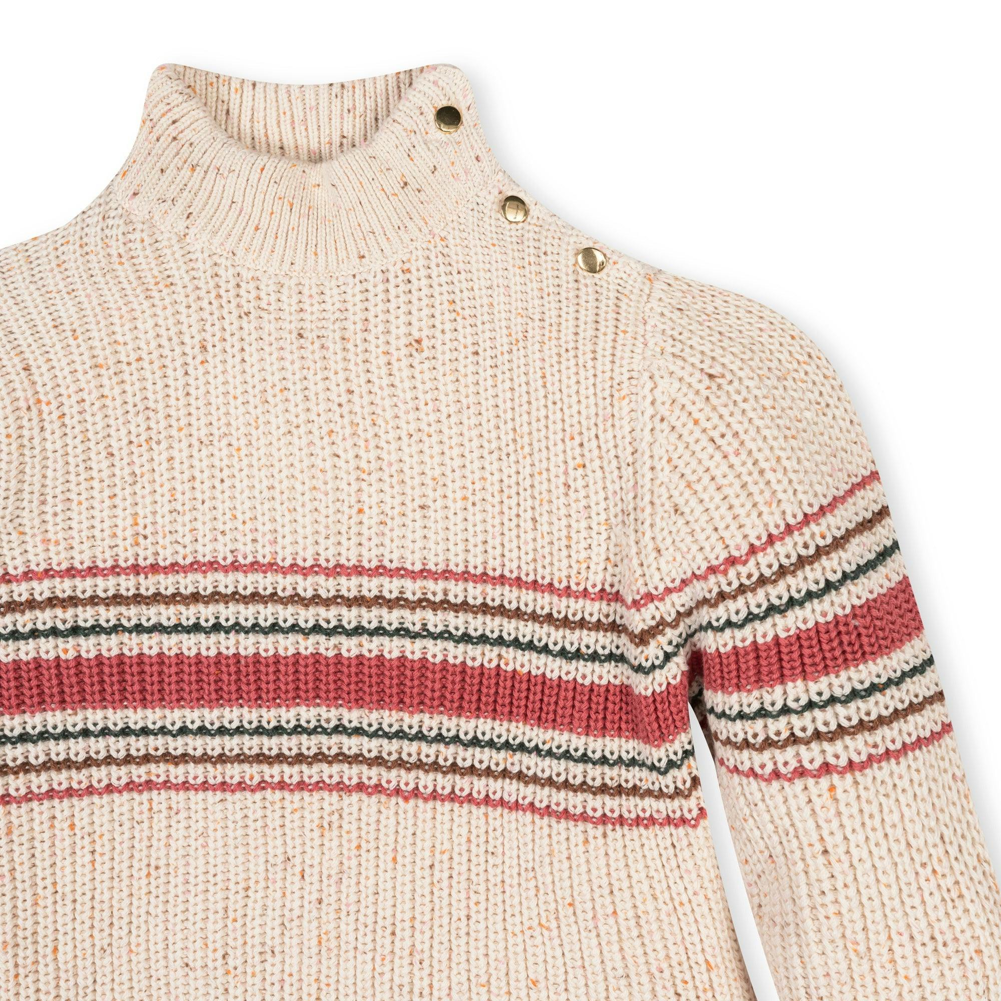 Organic Mock Neck Sweater