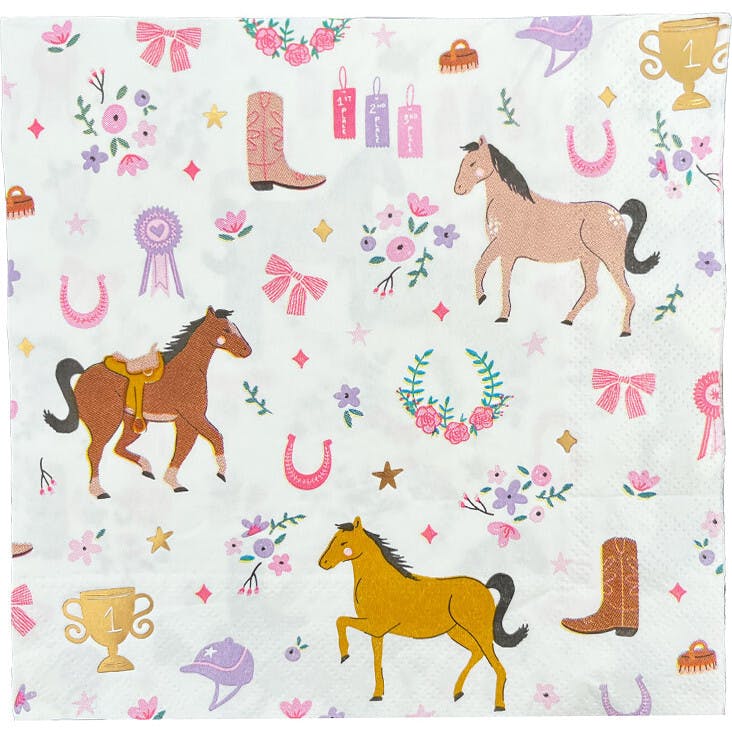 Pastel Rodeo Large Napkins