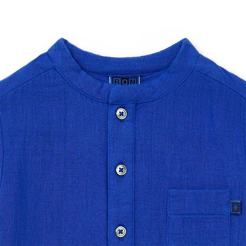 BONTON Bleu Vacances Matt Baby Shirt