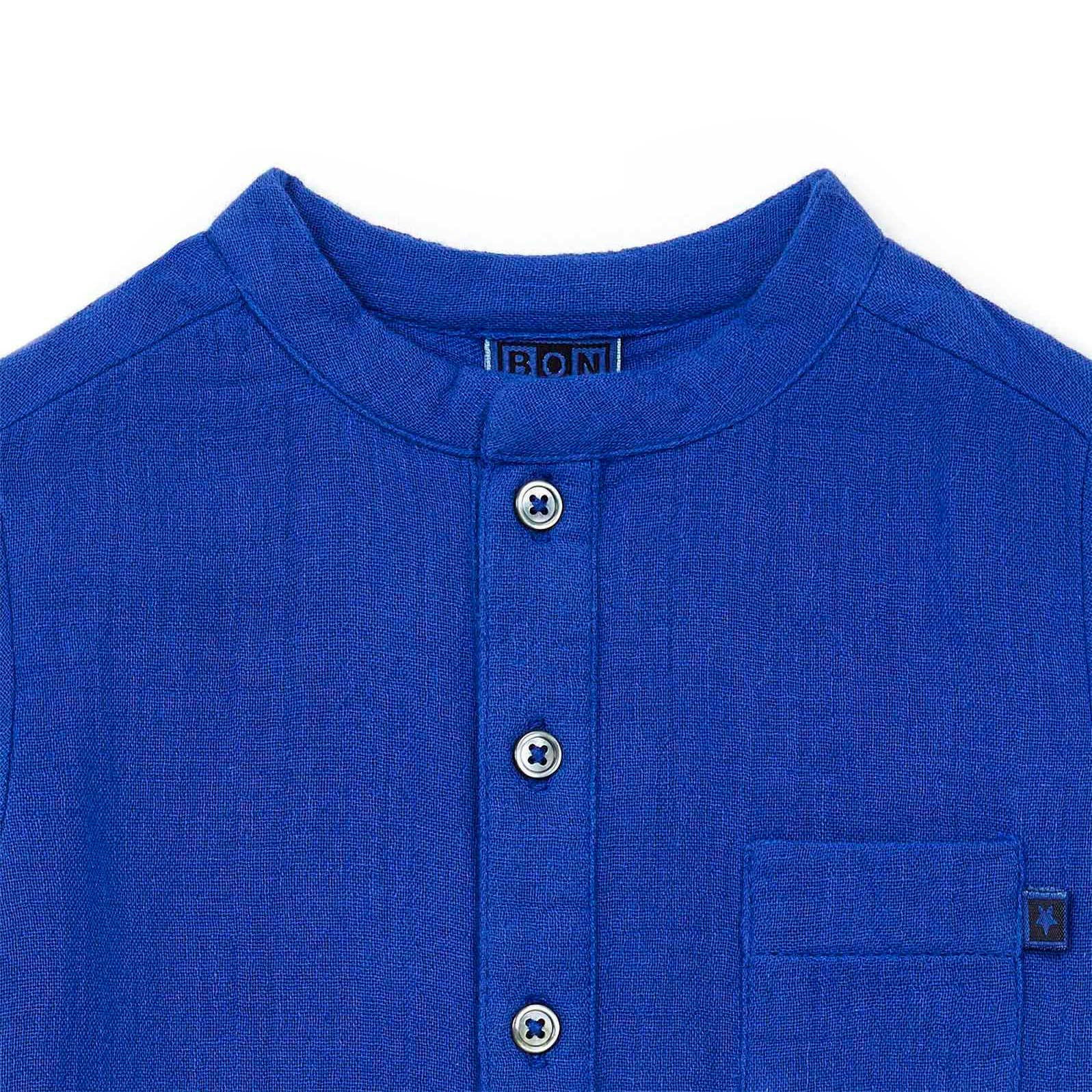 BONTON Bleu Vacances Matt Baby Shirt