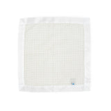 Cotton Muslin Security Blanket 3 Pack - Tan Gingham