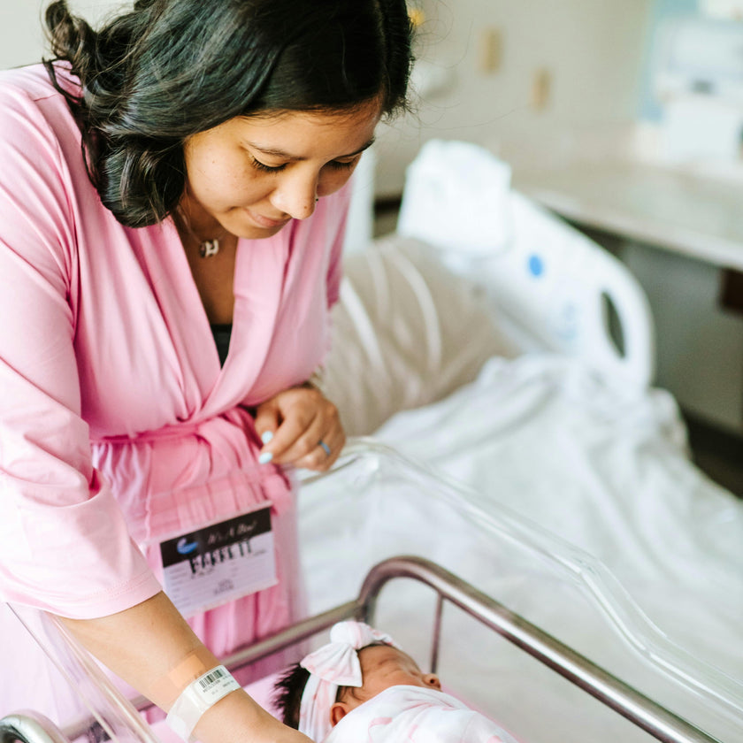 Mommy Robe - Solid Pink