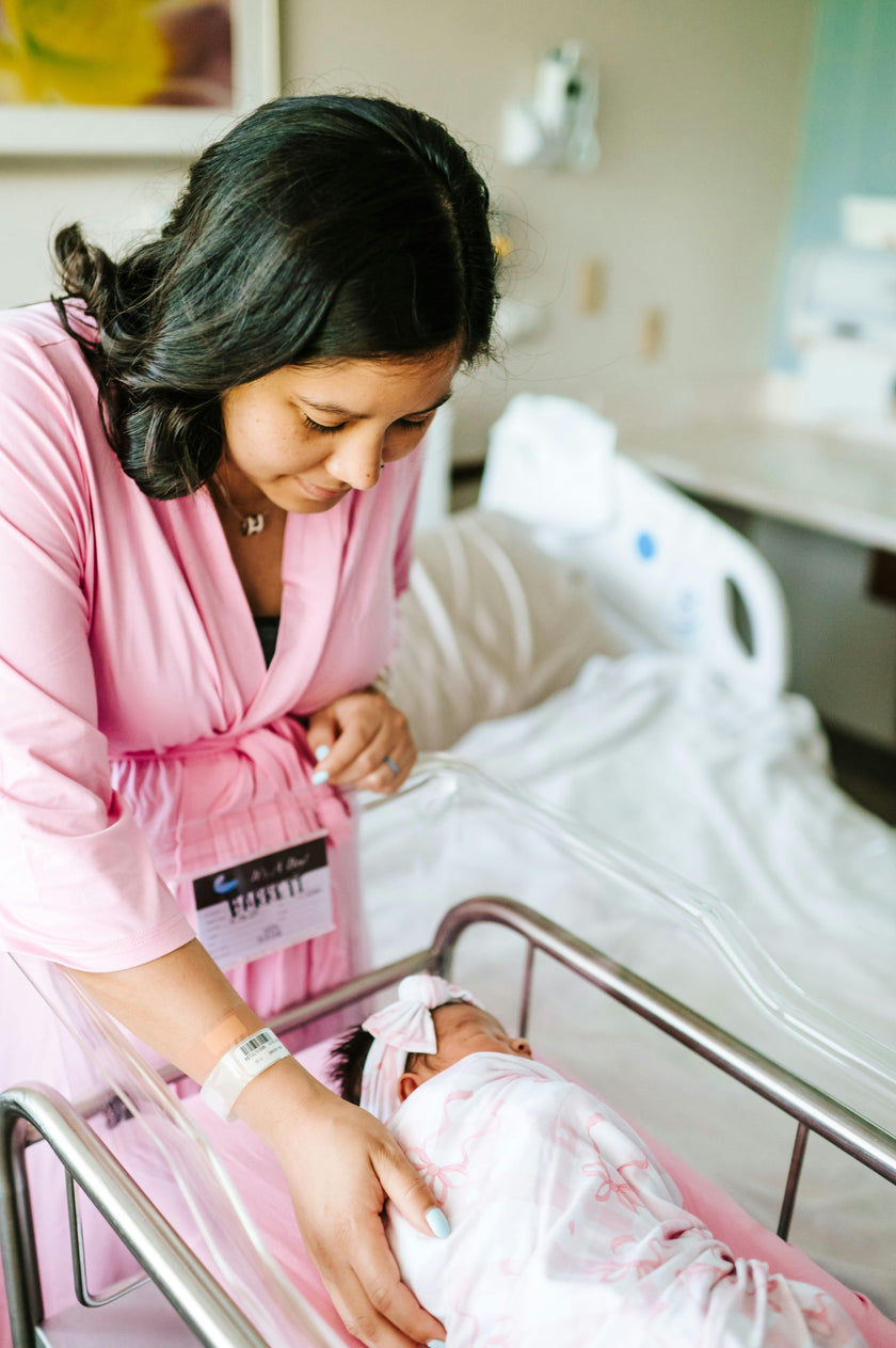Mommy Robe - Solid Pink