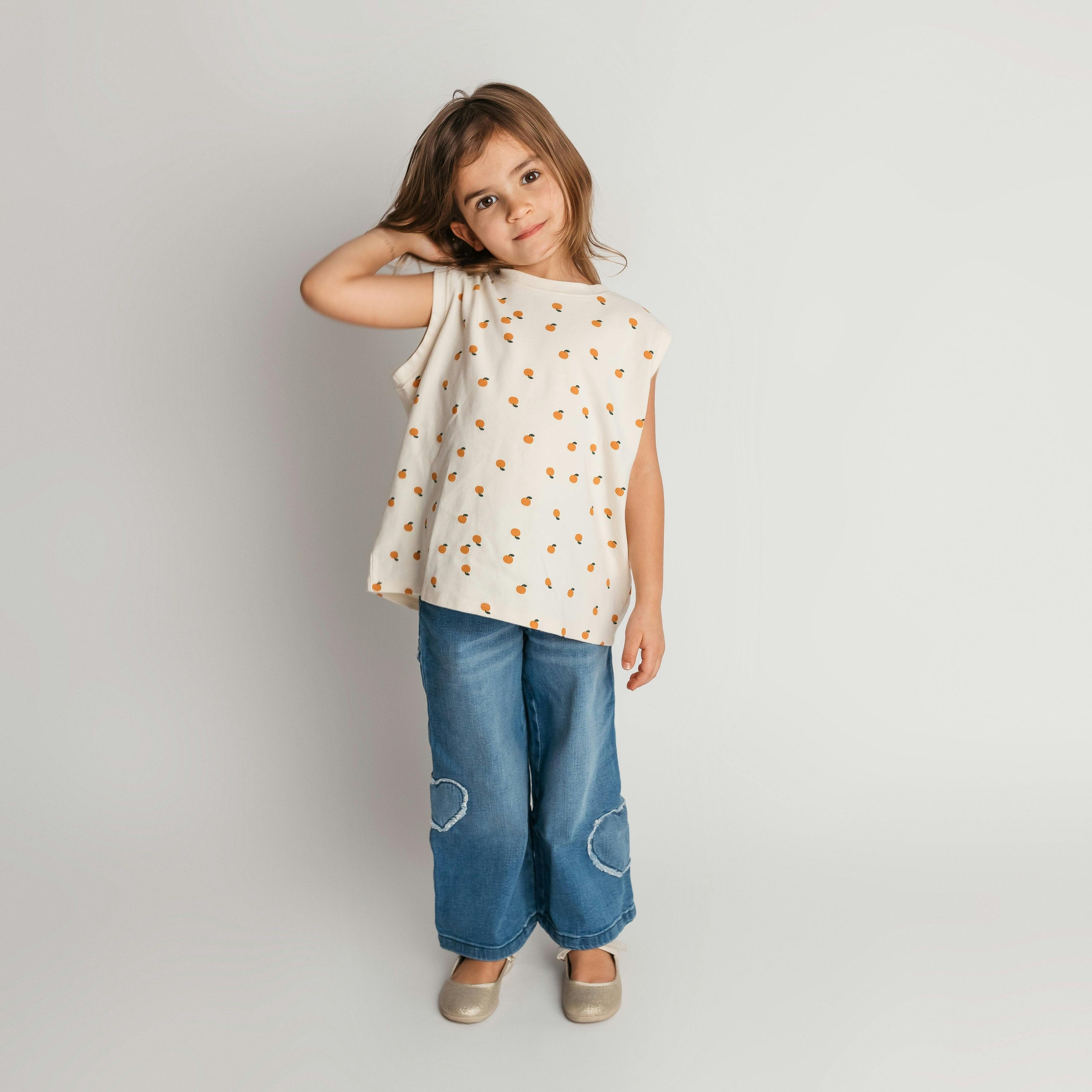 mandarin tee sleeveless
