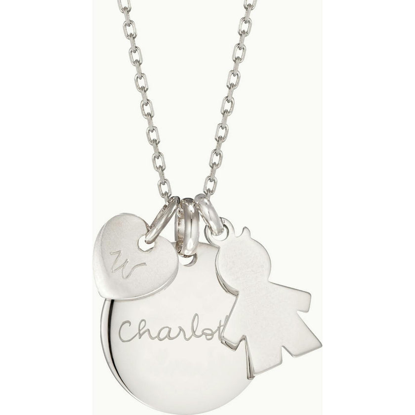 People Charm, Sterling Silver