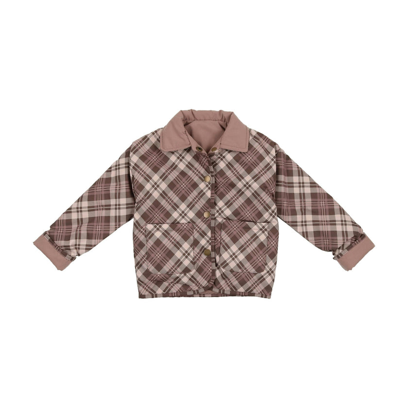 Reversible Plaid Jacket