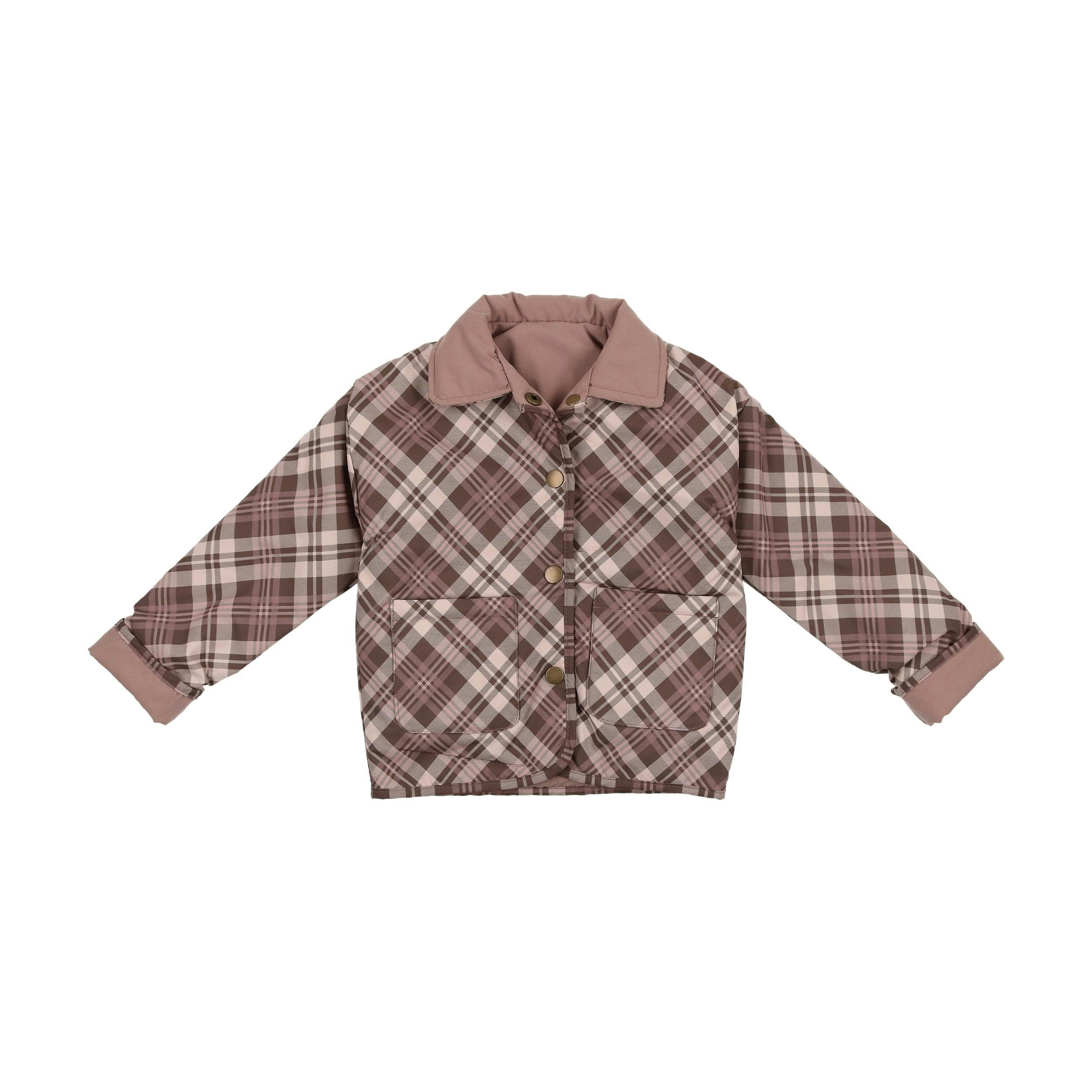 Reversible Plaid Jacket