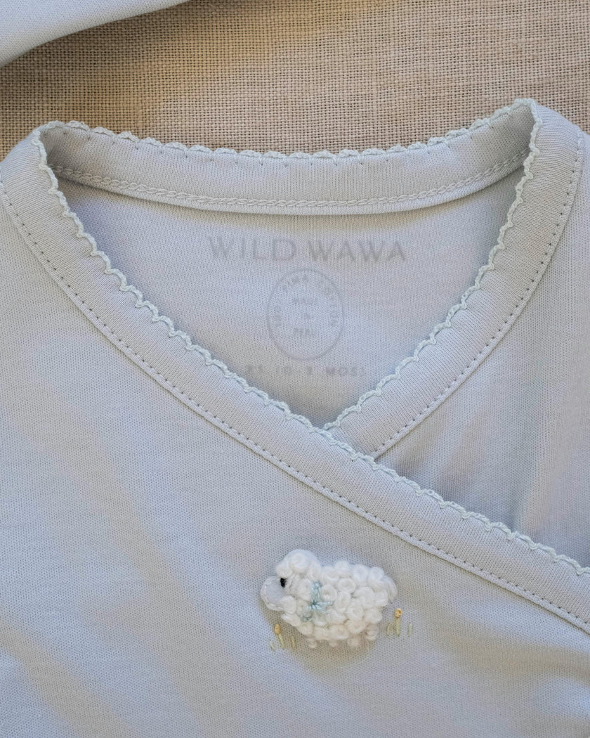 Embroidered Three Piece Set