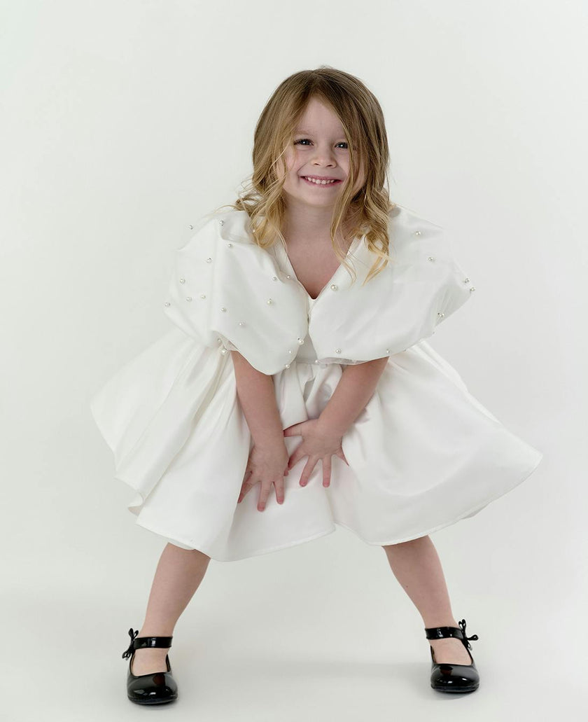 The White Dream Of Pearls Dress