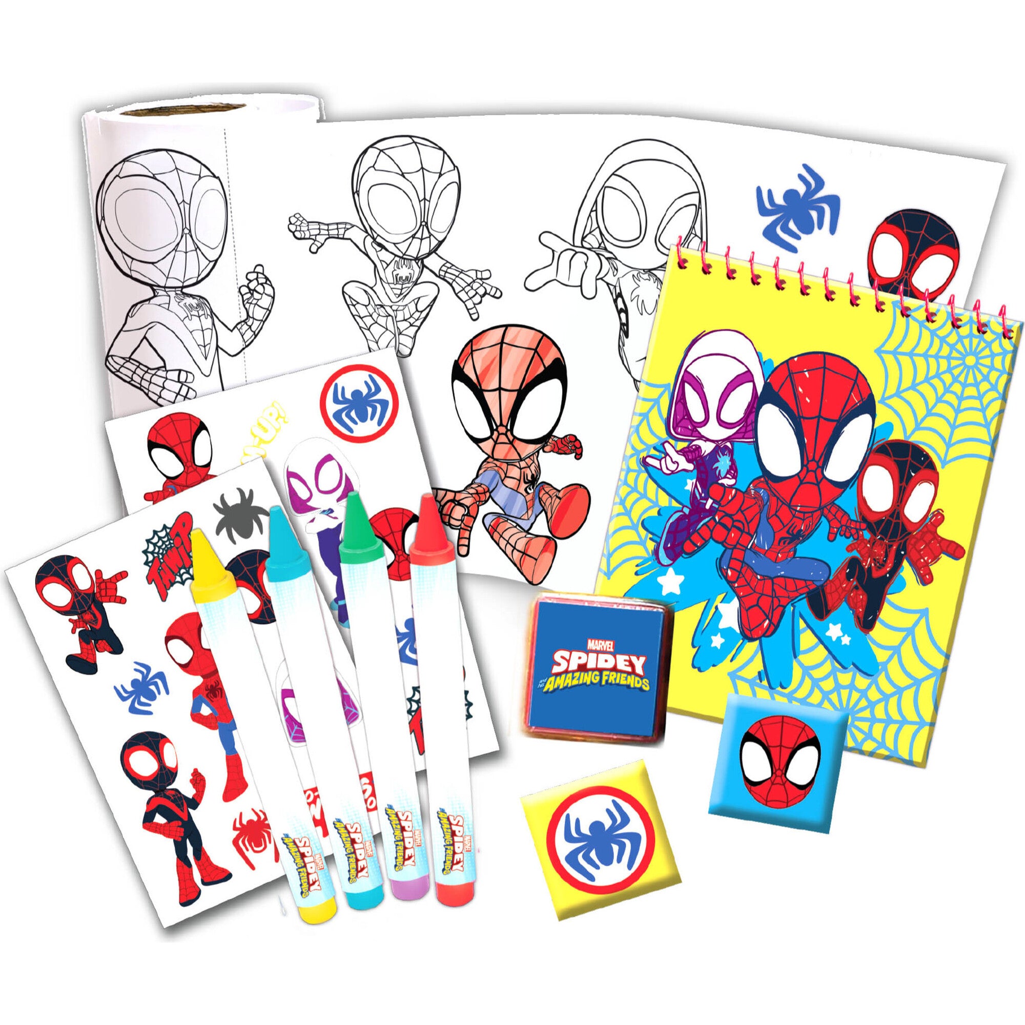 Spiderman My Own Creativity Set W/ Carrying Case