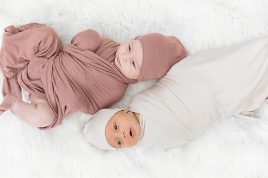 Bebe Bella Blanket and Hat Two Piece Set