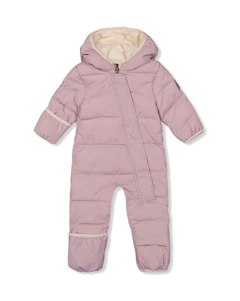 Baby Cloud One Piece Snowsuit Adapted For Car Seats Lavender