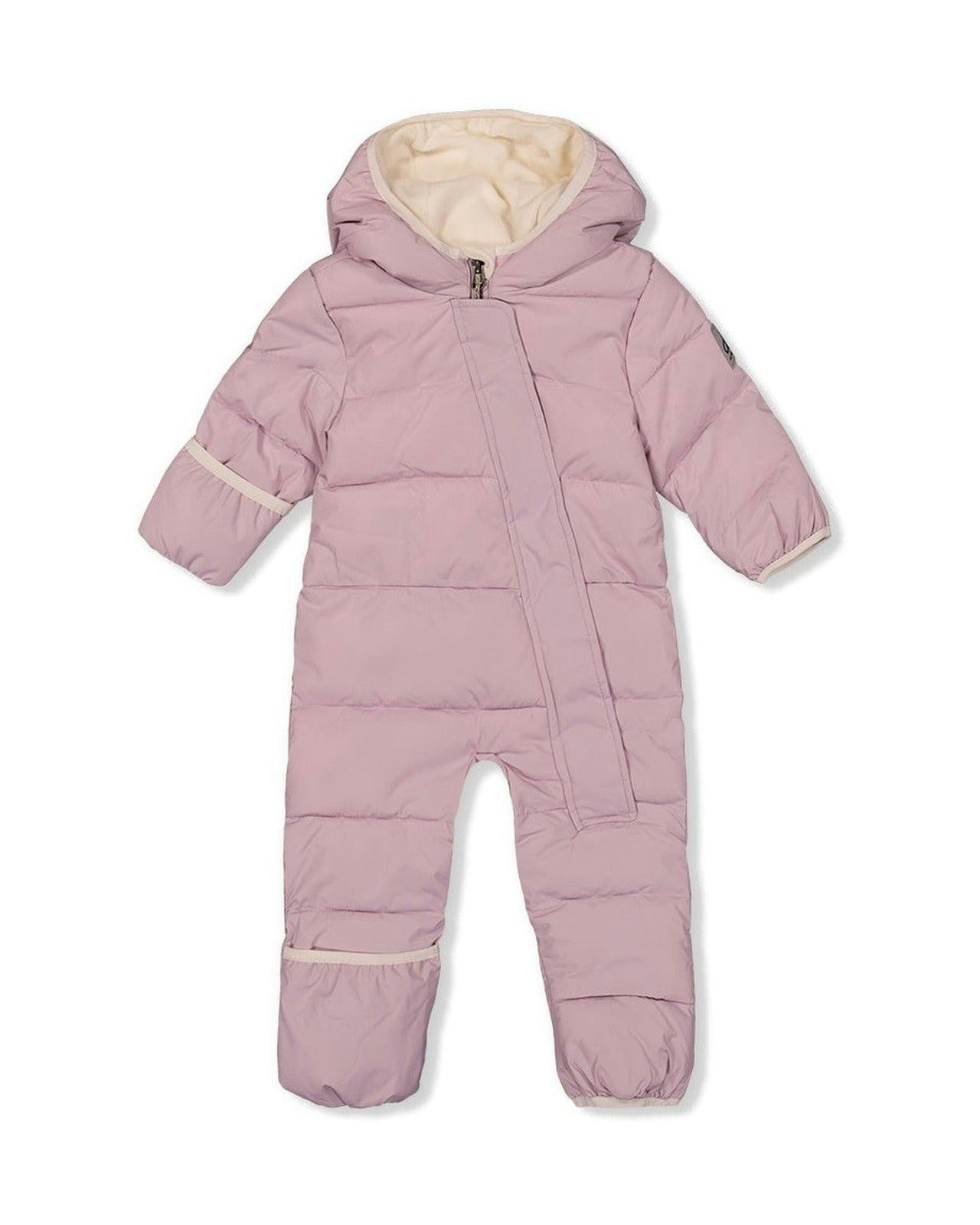 Baby Cloud One Piece Snowsuit Adapted For Car Seats Lavender