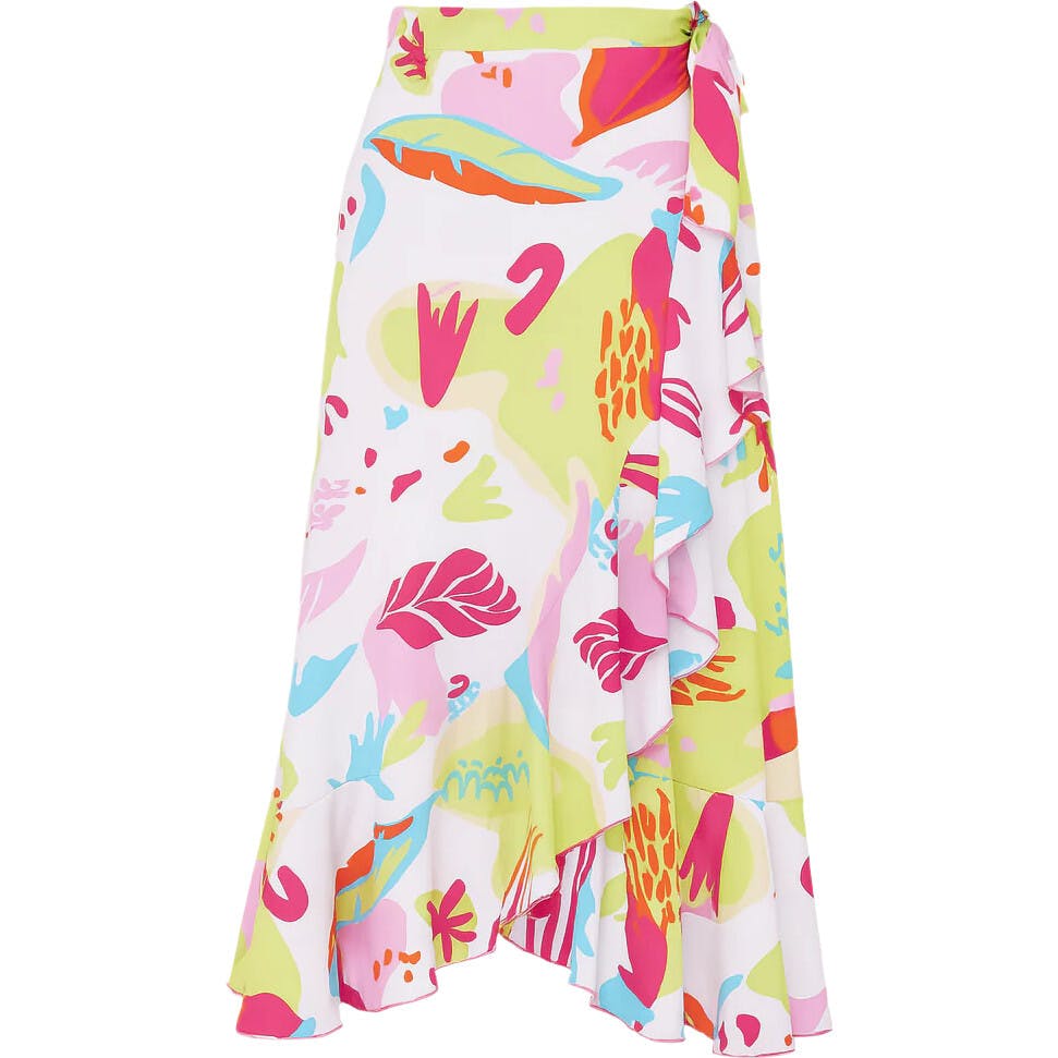 Women's Wrap Skirt - Viva Print