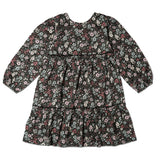 Organic Long Sleeve Tiered Dress