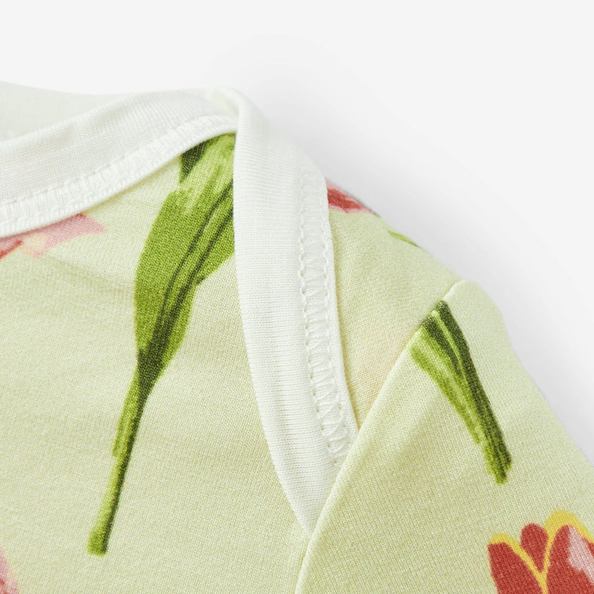 Tulip Luxe Stretch Short Sleeve One Piece