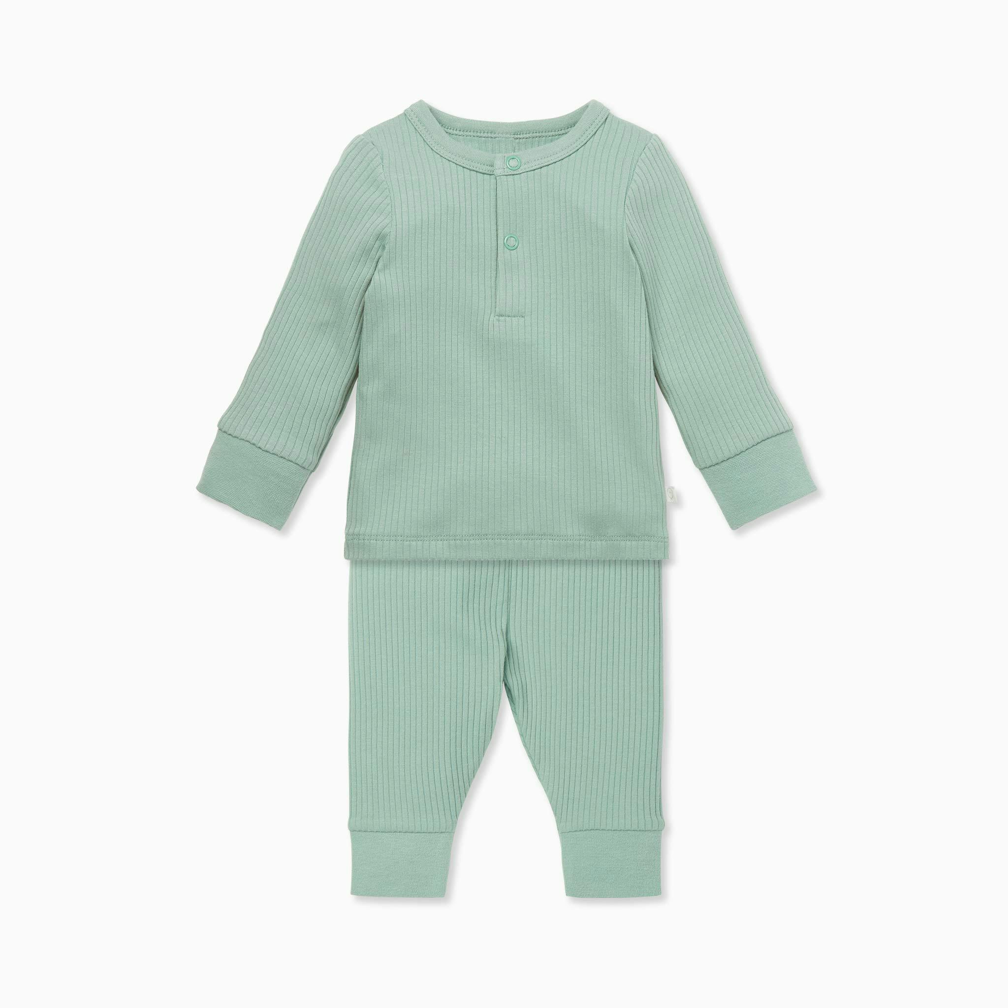 Ribbed Pajama Set