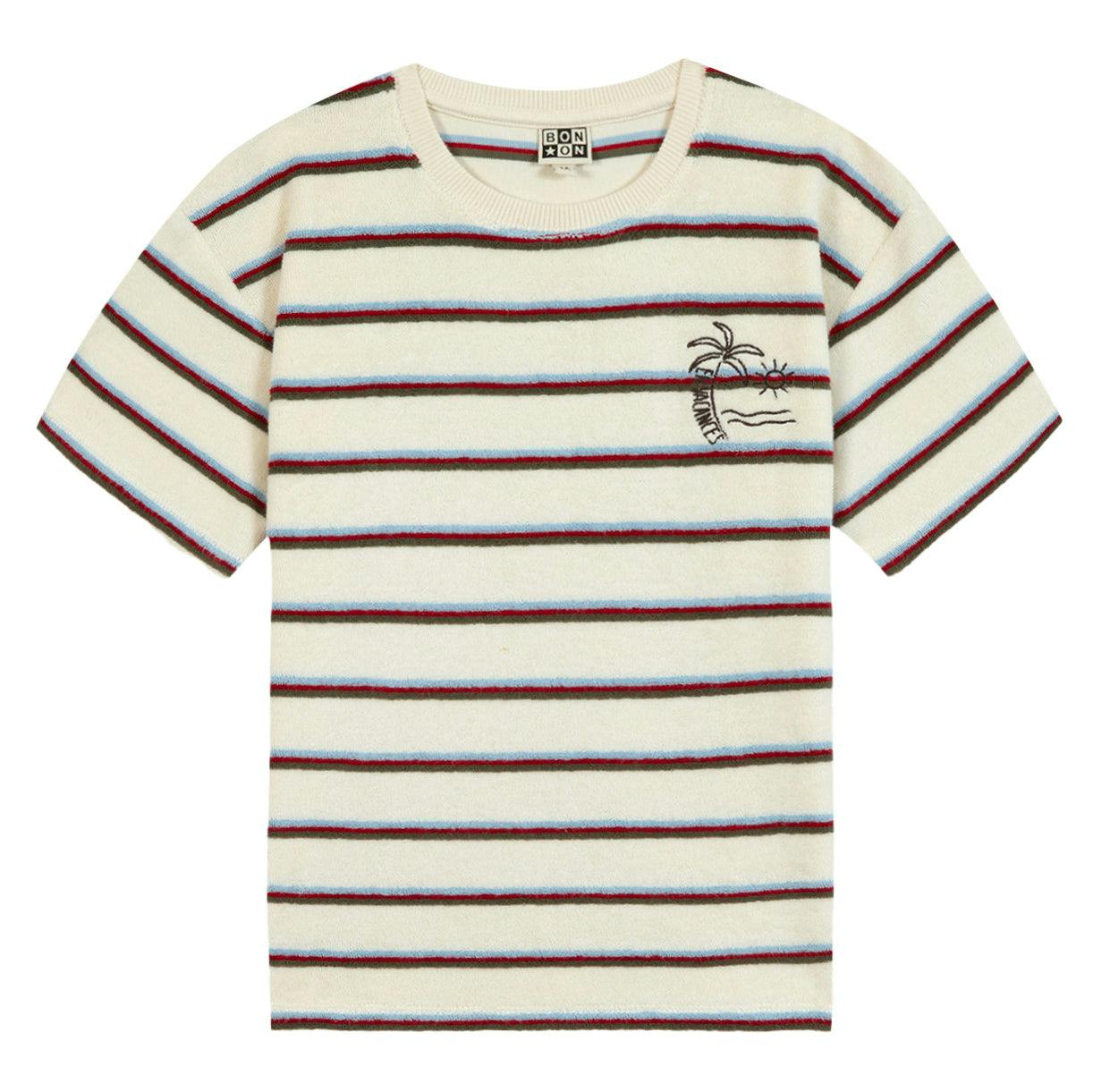 BONTON Livo T-Shirt - Rayures Viva