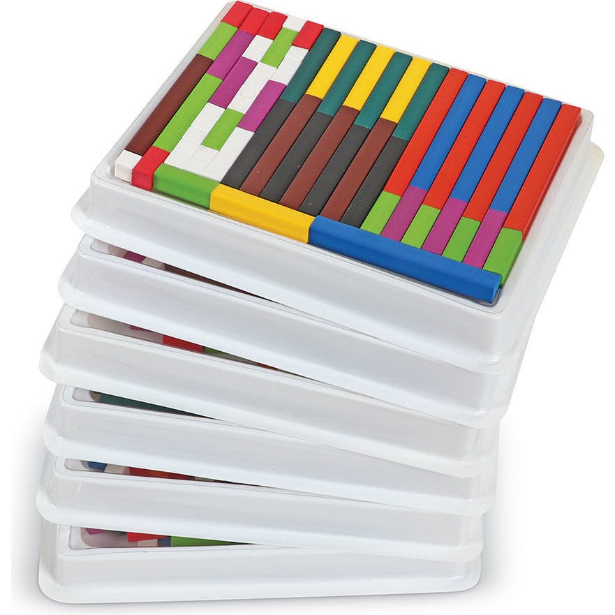 Wooden Cuisenaire® Rods Multi-Pack
