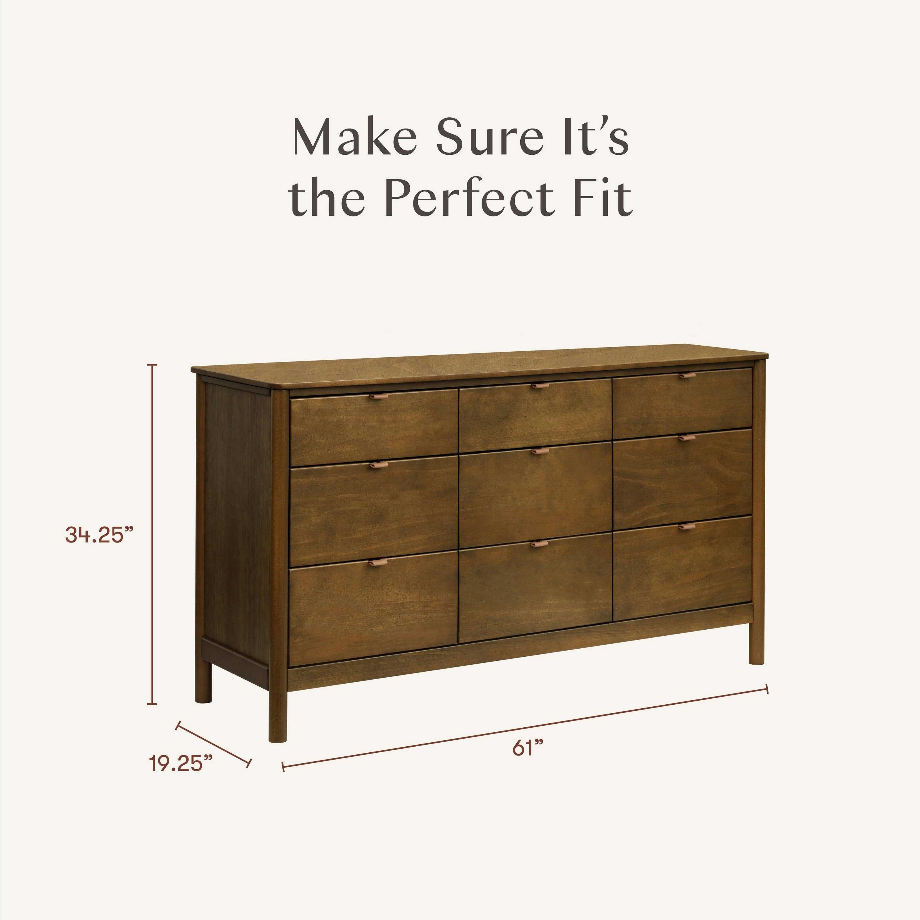 Babyletto Kids Bondi 9-Drawer Assembled Dresser
