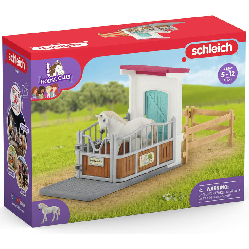 Schleich Club: Stall Extension - 21 Piece Playset