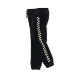 Stripe-Out Joggers, Jet Black