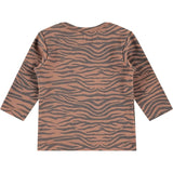 Knit Animal Print Long Sleeve Shirt