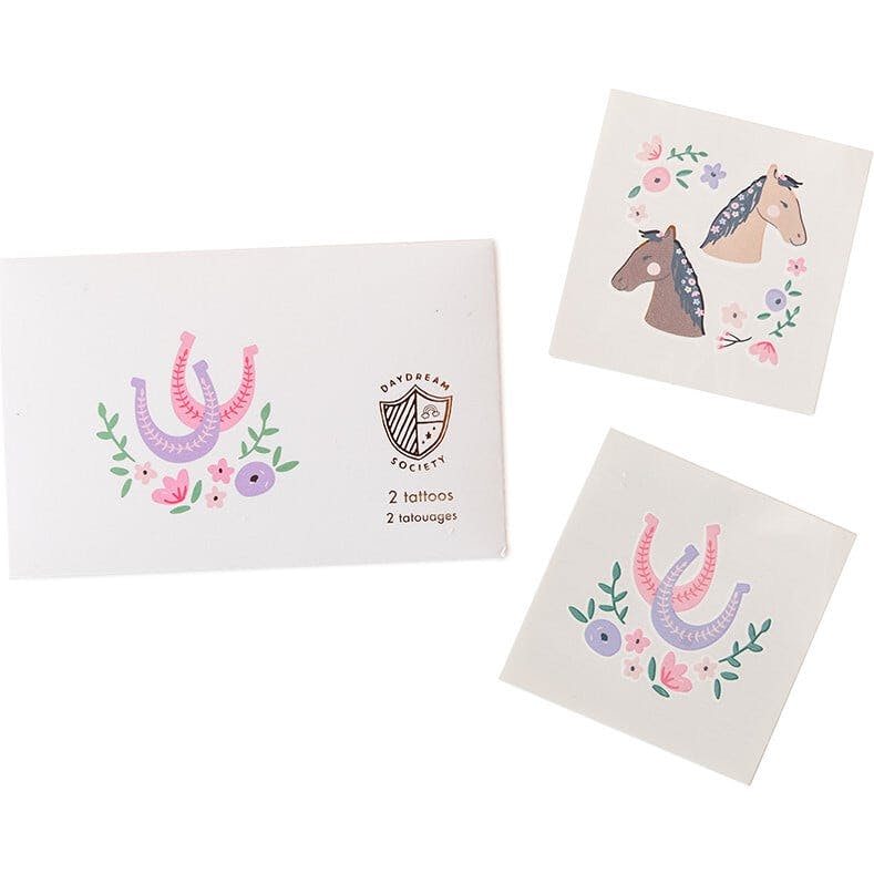 Pastel Cowgirl Temporary Tattoos