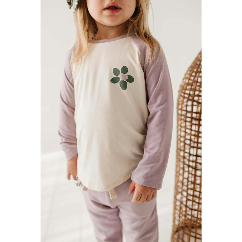 Girl's Long Sleeve Baseball Tee