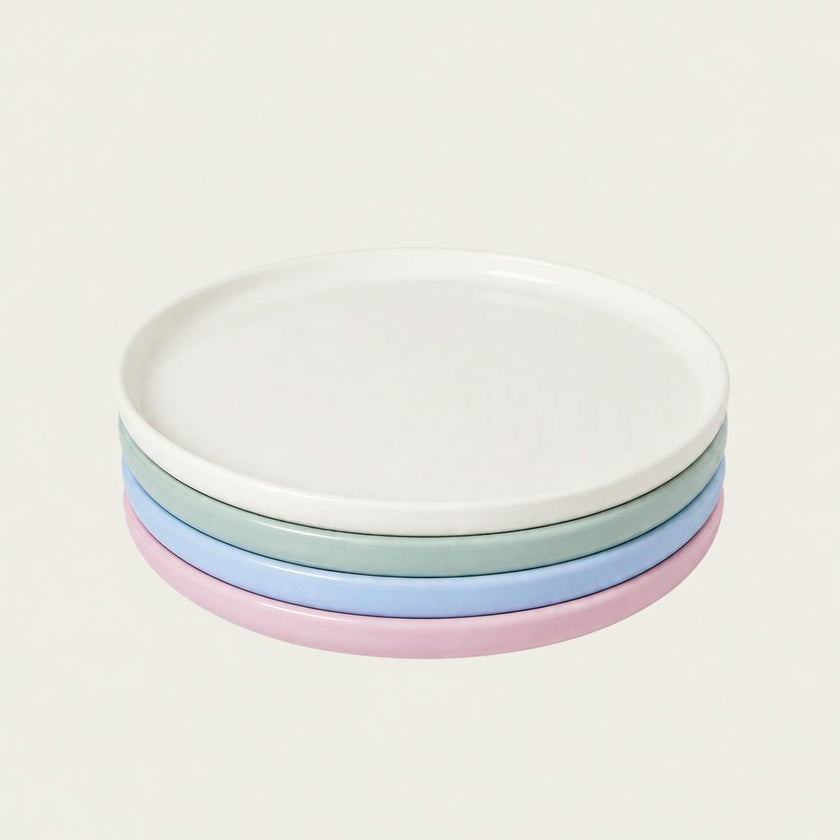 4 Plate Set | Rainbow