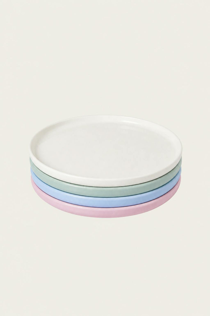 4 Plate Set | Rainbow